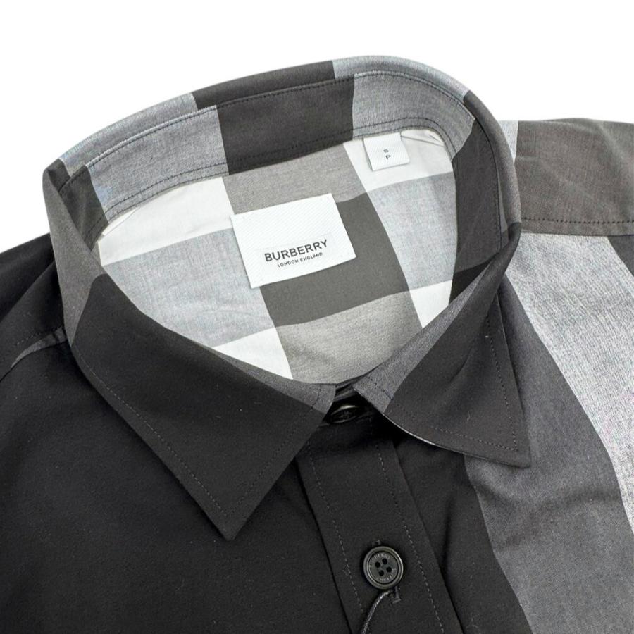 BURBERRY（バーバリー） シャツ メンズ トップス 長袖 ブラック 黒
