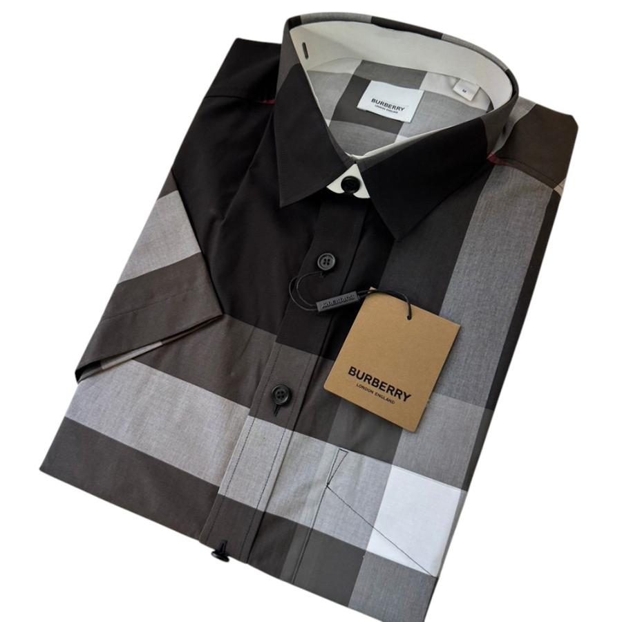 BURBERRY（バーバリー） 未使用 シャツ メンズ トップス 半袖 ブラック