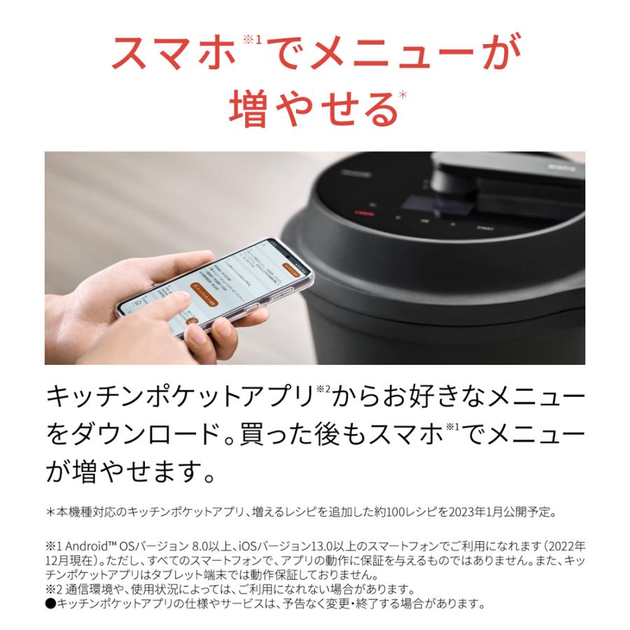 Bistro（Panasonic） Panasonic NF-AC1000-K 自動調理鍋 オート