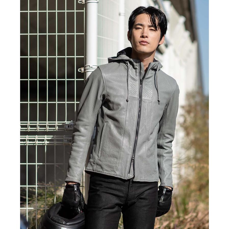 カドヤ（KADOYA） KADOYA RIDERS PARKA-PL グレー カドヤ公式ショップ