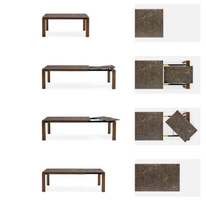 calligaris（カリガリス） 伸長式 ダイニングテーブル calligaris