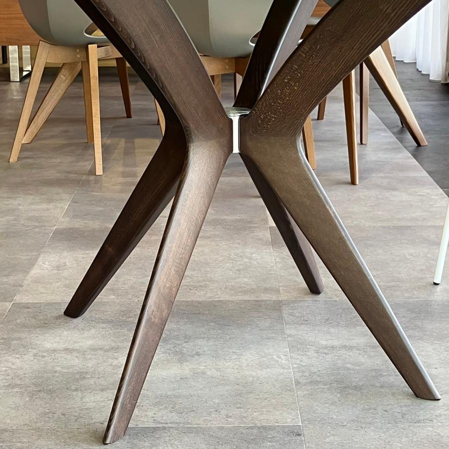 カリガリス ガラス 丸 テーブル 正規取扱店 組立設置 1年保証 直径