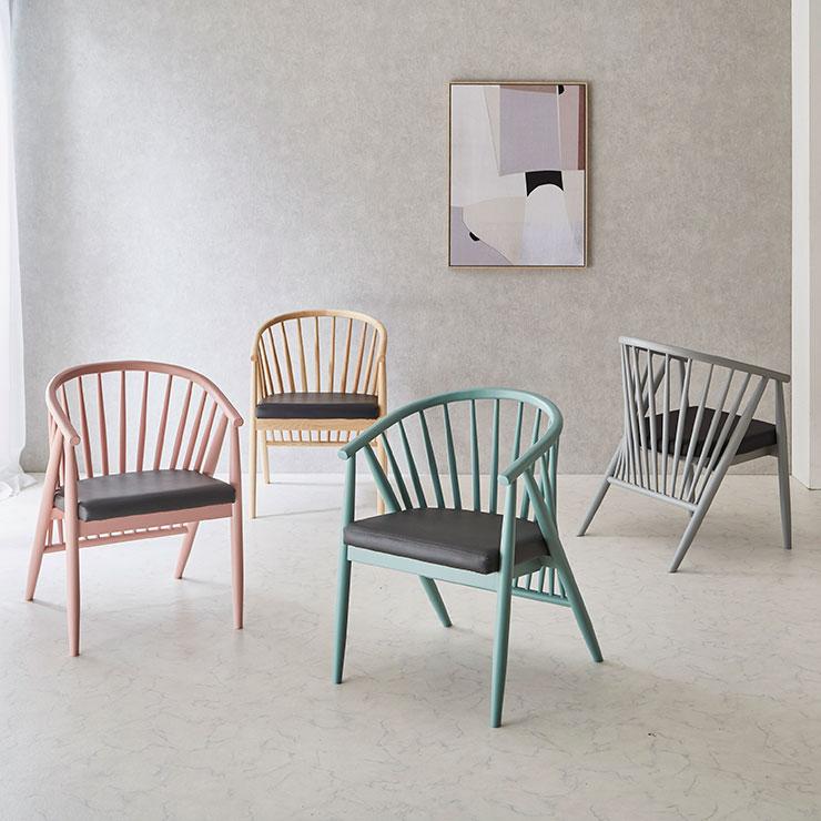 KAGUCOCO ダイニングテーブルセット 4人 丸 ダイニングテーブル 5点