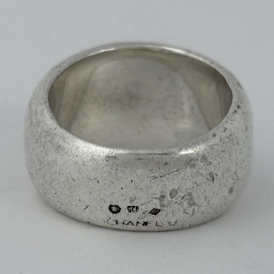 CHANEL（シャネル） ロゴ リング 指輪 リング 14号 シルバー925