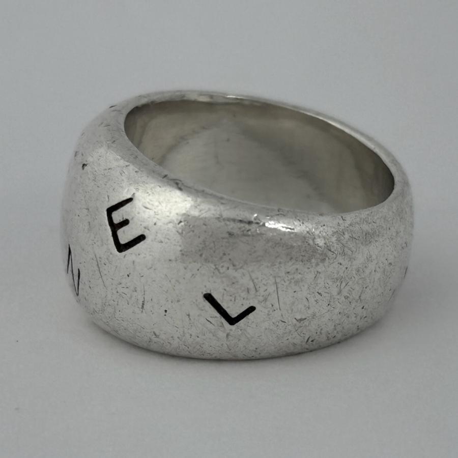 CHANEL（シャネル） ロゴ リング 指輪 リング 14号 シルバー925