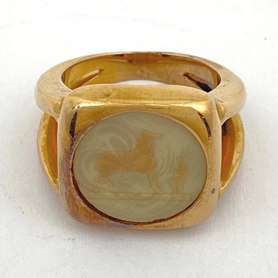 HERMES（エルメス） コロゾ リング 指輪 馬モチーフ ホース リング 13