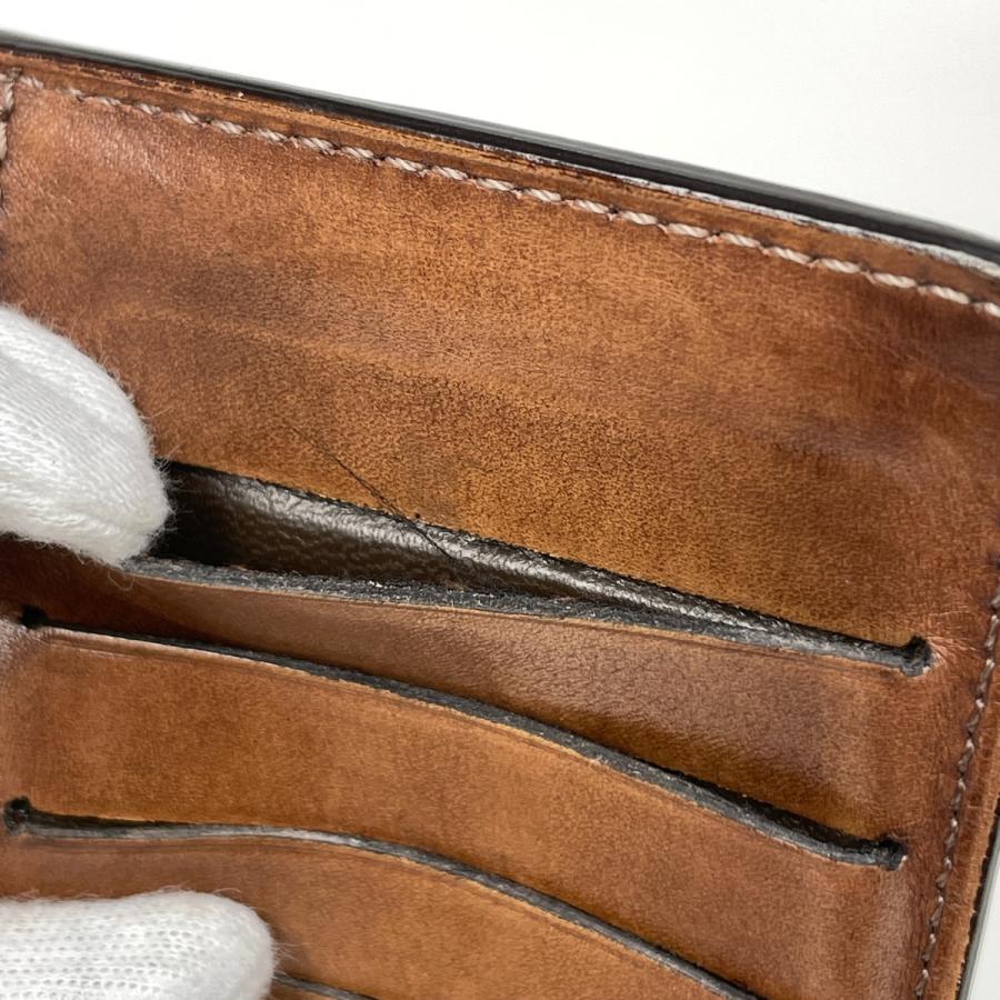 Berluti（ベルルッティ） エベネ 二つ折り長財布 カリグラフィ 長財布