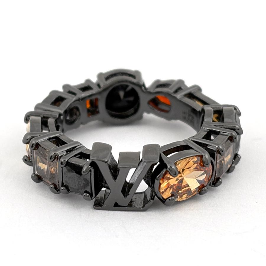 LOUIS VUITTON（ルイ・ヴィトン） ロゴ カラーストーン リング 指輪