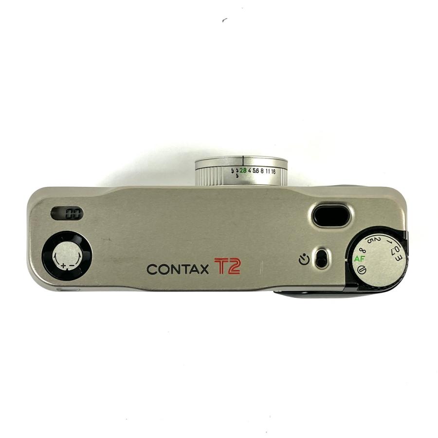 コンタックス CONTAX T2 チタンシルバー フィルム コンパクトカメラ