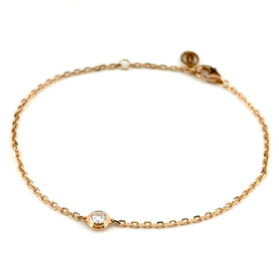 Cartier（カルティエ） ダムール ブレスレット SM PG ピンクゴールド
