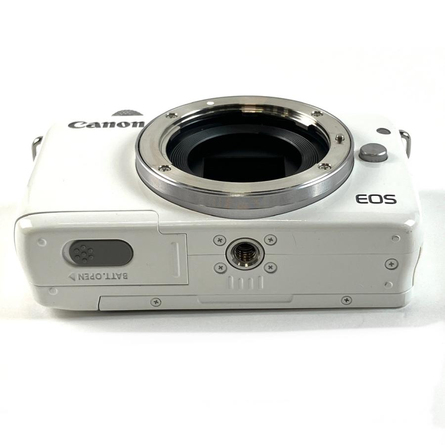 キヤノン Canon EOS M10 ボディ ホワイト＋EF-M 22mm F2 STM シルバー