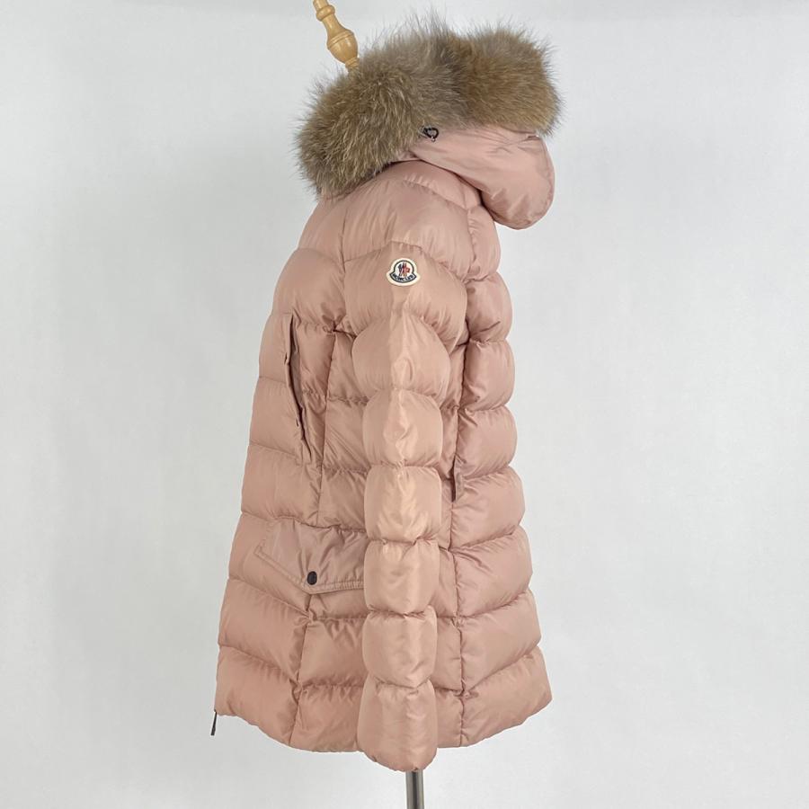 MONCLER（モンクレール） フーディ ダウンジャケット ファー CLION