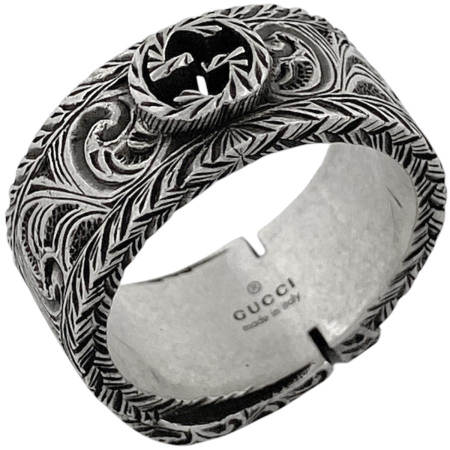 GUCCI（グッチ） インターロッキングG リング ベルトモチーフ