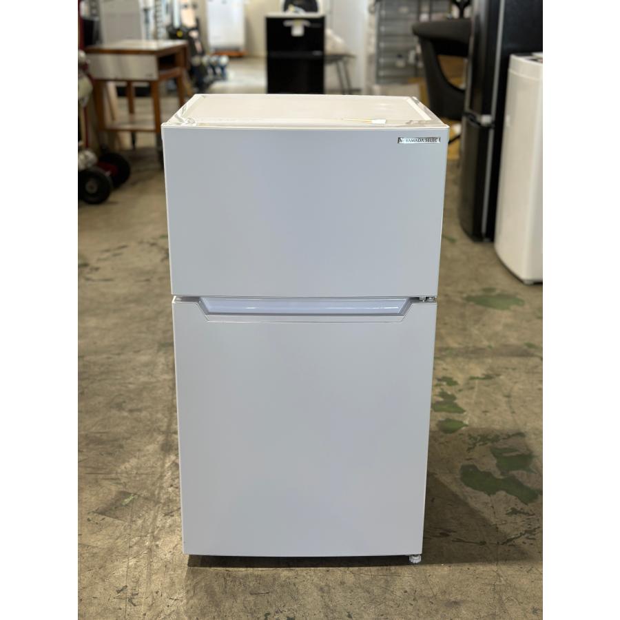 □YAMADA SELECT/ヤマダセレクト□YRZC09H1 2ドア冷蔵庫 87L ホワイト