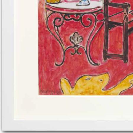 アンリ・マティス 絵画 赤の大きな室内 【複製】【美術印刷】【巨匠