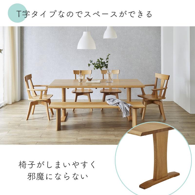 180テーブル ダイニングテーブル 幅180cm 木製 天然木 シンプル 長方形