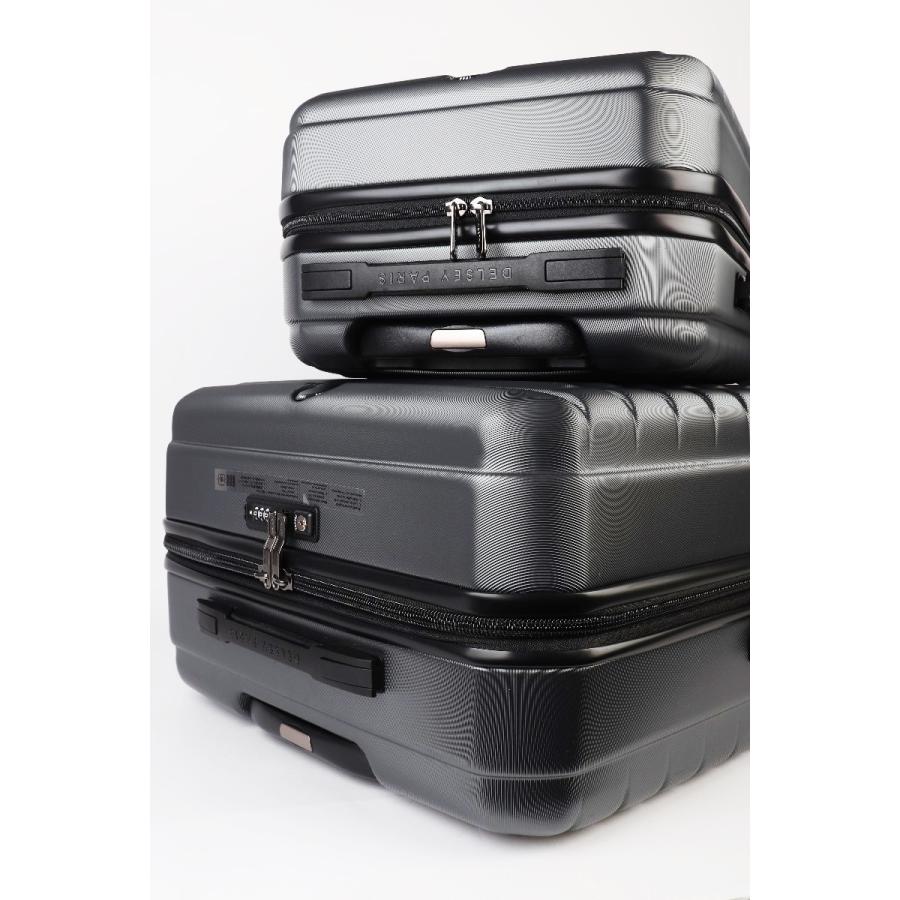 DELSEY スーツケース ヘリウムエッジ 2個セット グラファイト デルセー