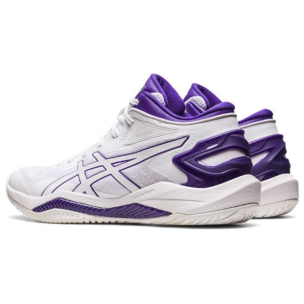 ASICS（アシックス） ゲルバースト 27 ホワイト×ジェントリーパープル