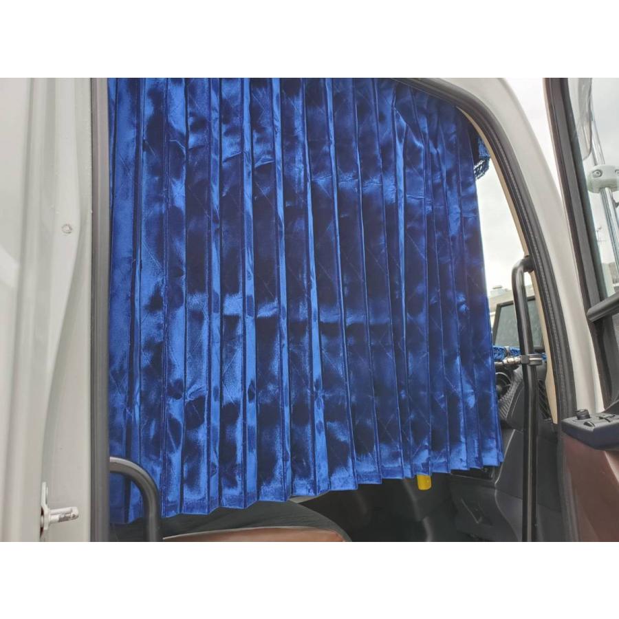 ローレル 仮眠カーテンセット 横2400mm×縦800mm ゴールド