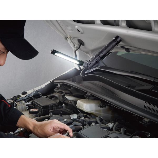 KTC 充電式LED折りたたみライト 最大1,600lm KTC AL815X : 工具屋