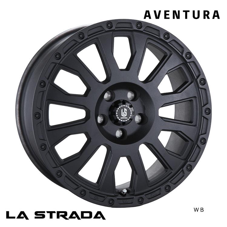 17インチ 5H114.3 7J 7J+38 5穴 ホイール 【2本セット 新品】 AVENTURA