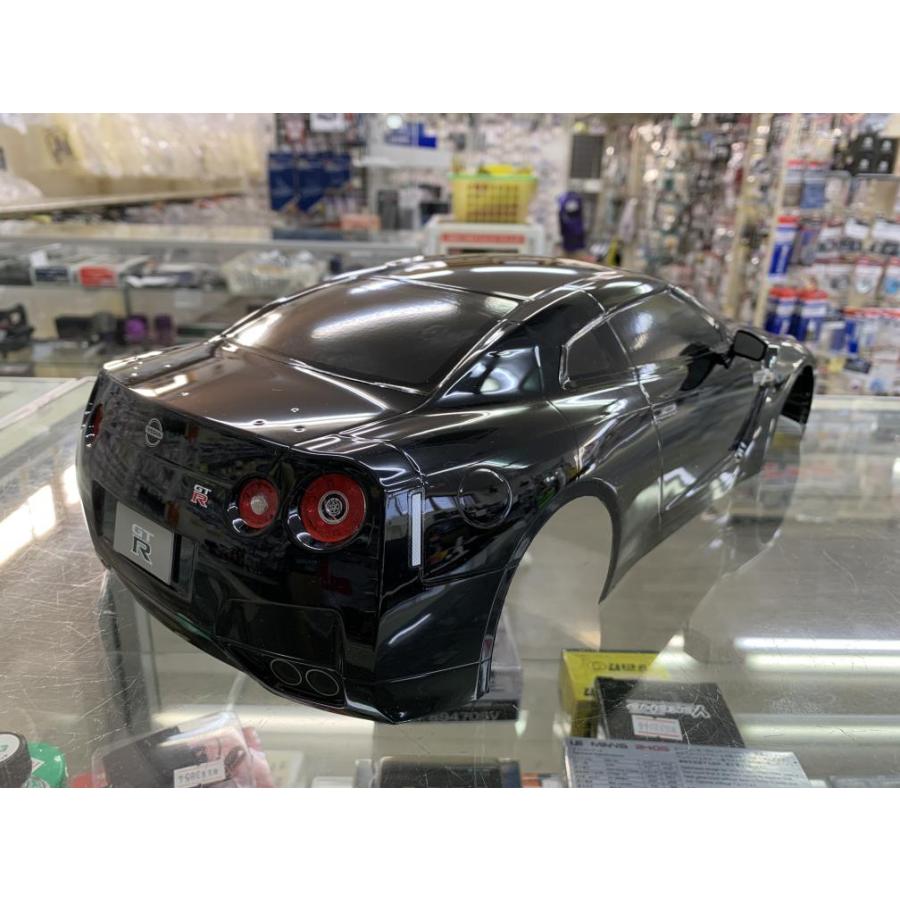 当店オリジナル塗装済みボディ タミヤ 1/10 NISSAN GT-R(R35) ブラック
