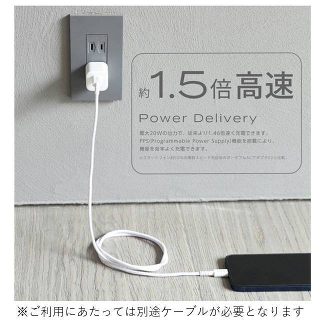 NTT docomo ドコモ純正 USB Type-C ポータブルACアダプタOW03 iPhone15