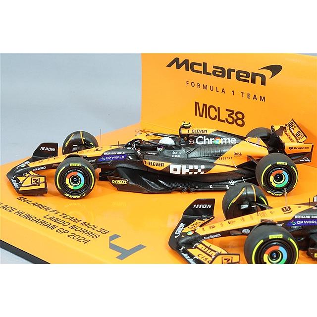 ミニチャンプス 1/43 マクラーレン F1チーム MCL38 2024 F1 ハンガリー