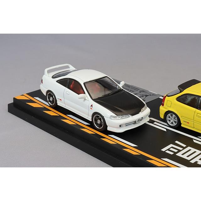 モデラーズ 1/64 頭文字D セットVol.9 ホンダ シビック (EK9) 二宮大輝
