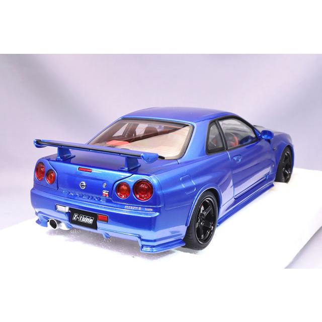 オートアート コンポジット 1/18 ニスモ R34 GT-R Z-tune ベイサイド