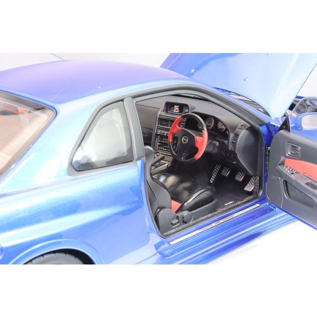 オートアート コンポジット 1/18 ニスモ R34 GT-R Z-tune ベイサイド