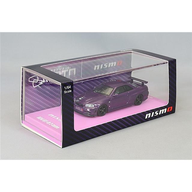 京商 1/64 ニスモ R34 GT-R Z-tune パープル LED搭載 【MOTN対応