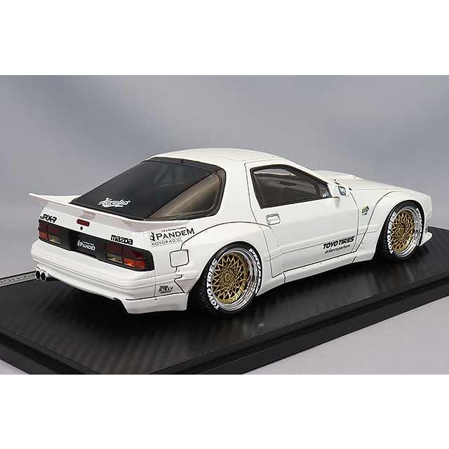イグニッションモデル 1/18 パンデム RX-7 (FC3S) ホワイト/パンデム