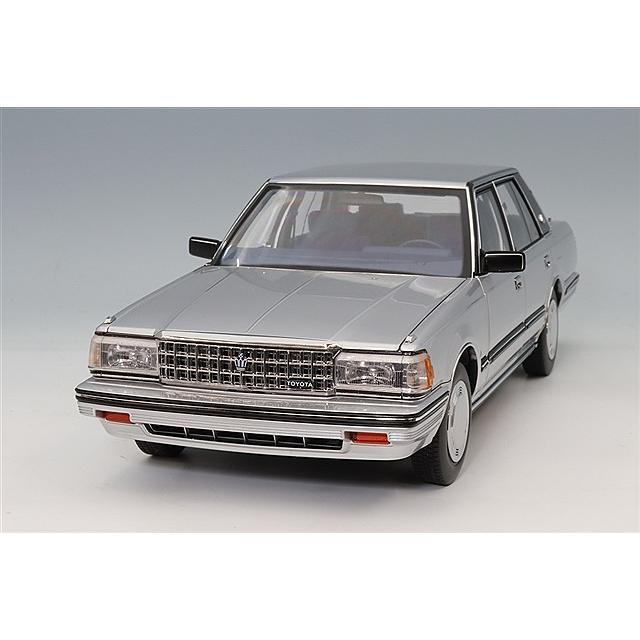 XiaoGuang MODEL 1/18 トヨタ クラウン MS122 シルバー/内装ブルー
