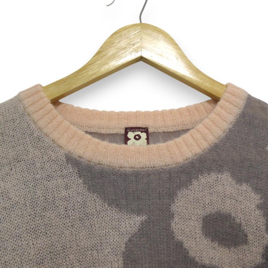 marimekko（マリメッコ） 美品 60th ウニッコ ウール クルーネック