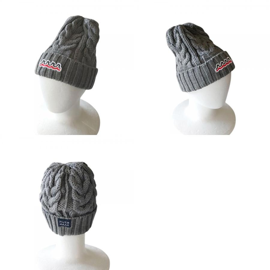 未使用 MUTA MARINE ムータマリン ロゴワッペン ケーブル ニット