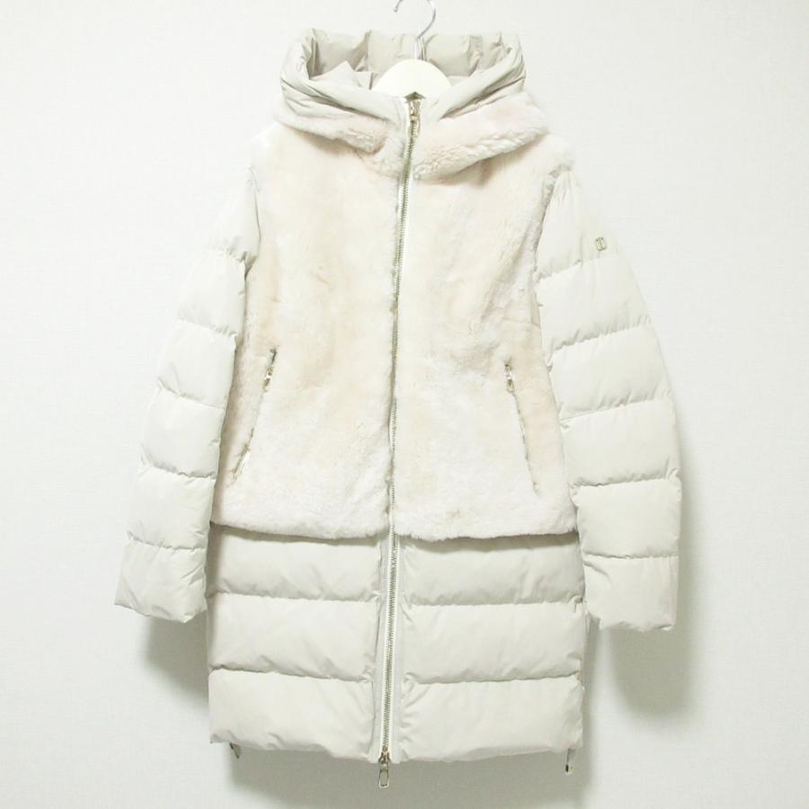 未使用 22AW DUNO デュノ DEA ムートンドッキング フーデッド ダウン