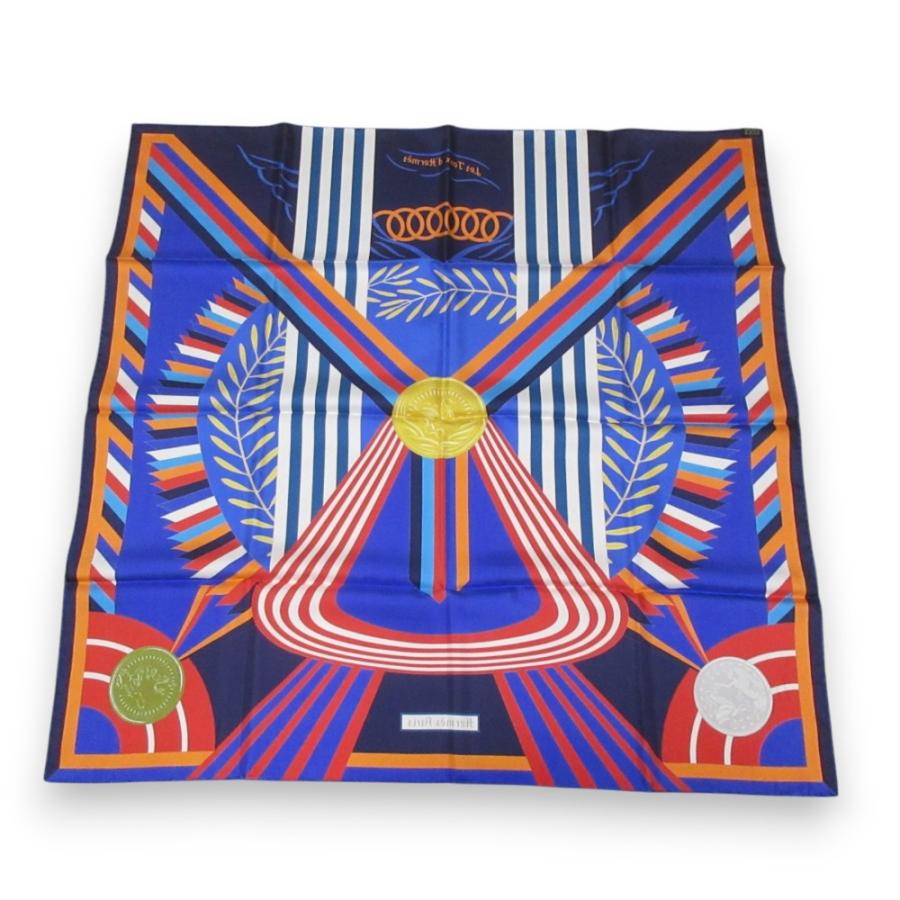 HERMES（エルメス） 新品同様 カレ90 LES JEUX D'HERMES エルメスの
