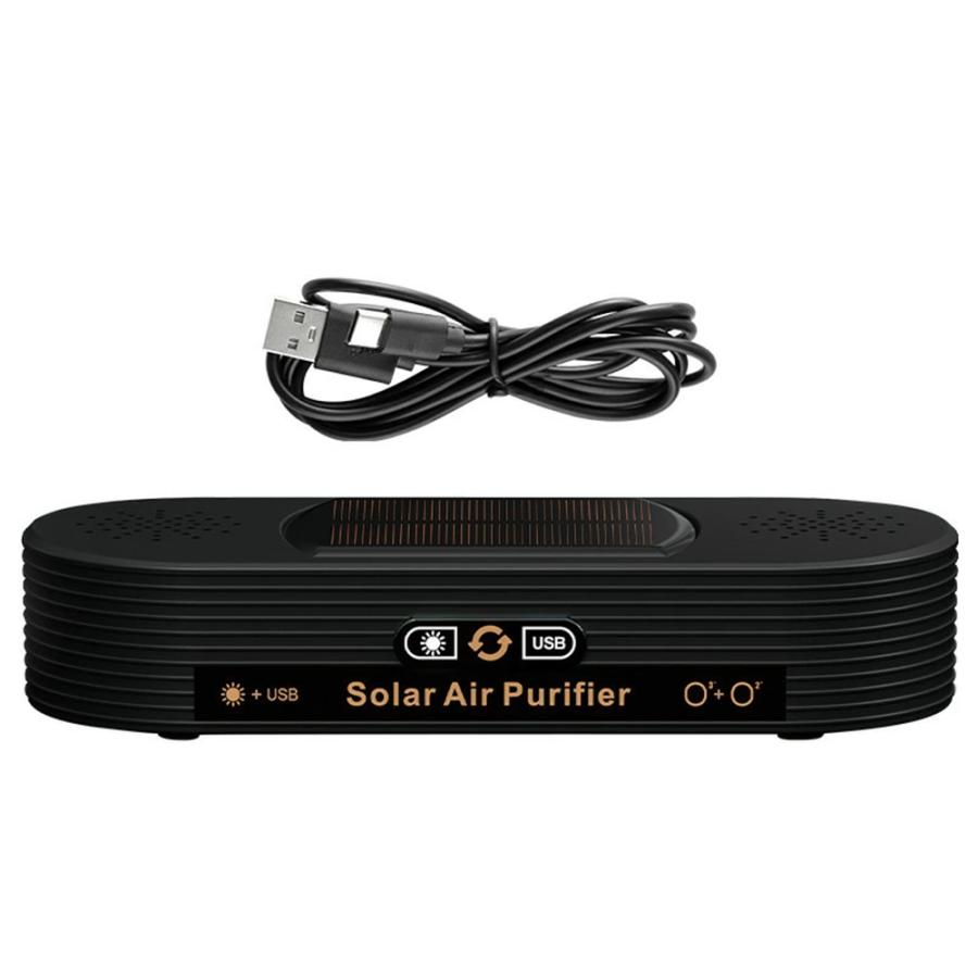 空気清浄機 車載 ソーラー 小型 ミニ空気清浄機 プラズマクラスター