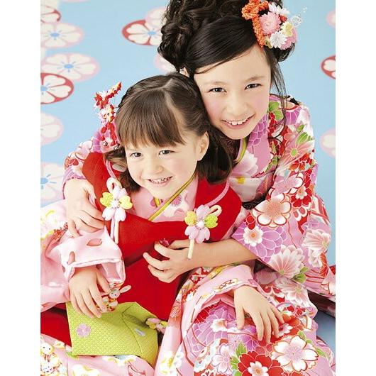 七五三 レンタル 着物 3歳 着物セット 女の子 フルセット 被布セット