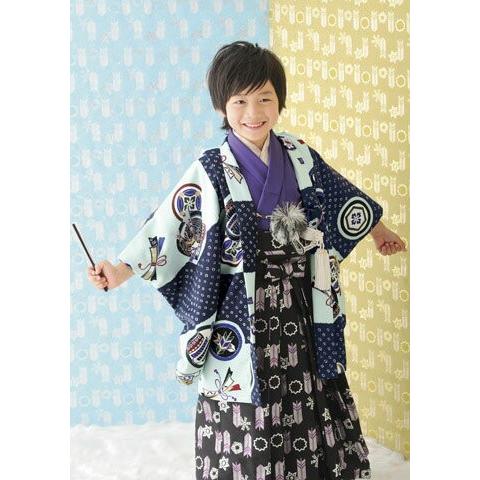 七五三 着物 3歳 レンタル 男の子 羽織袴 フルセット 着物セット