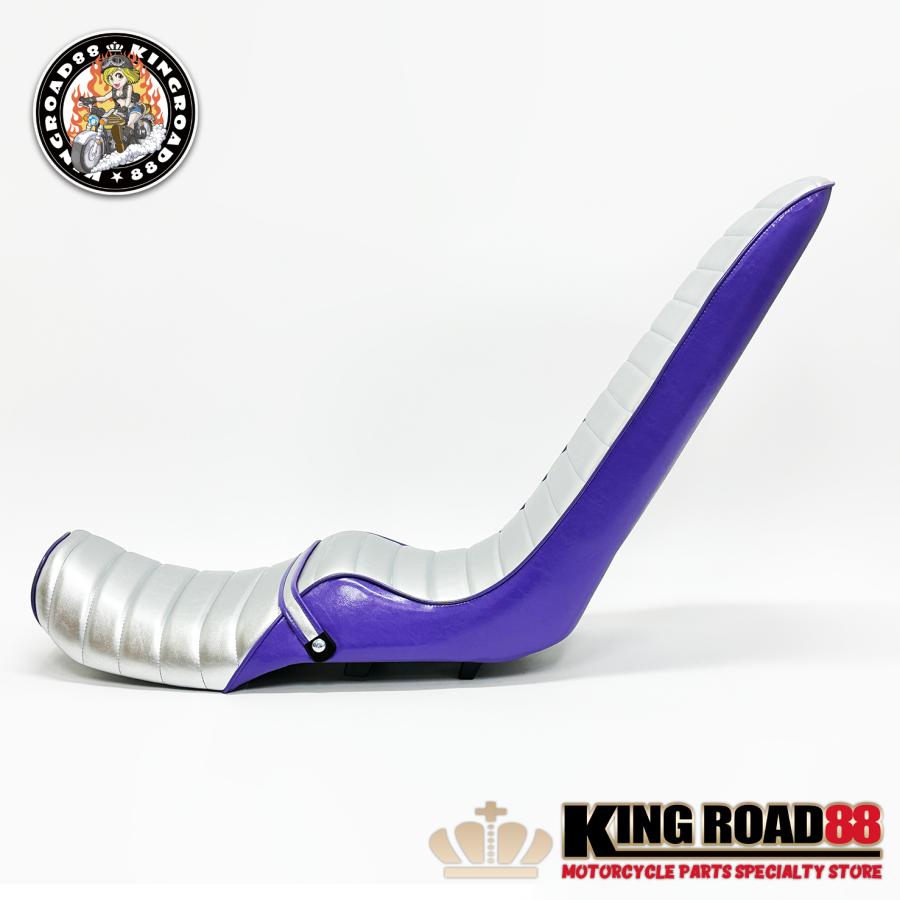 カワサキ バリオス2 ZR250B KingRoad88 ロングシート シルバー