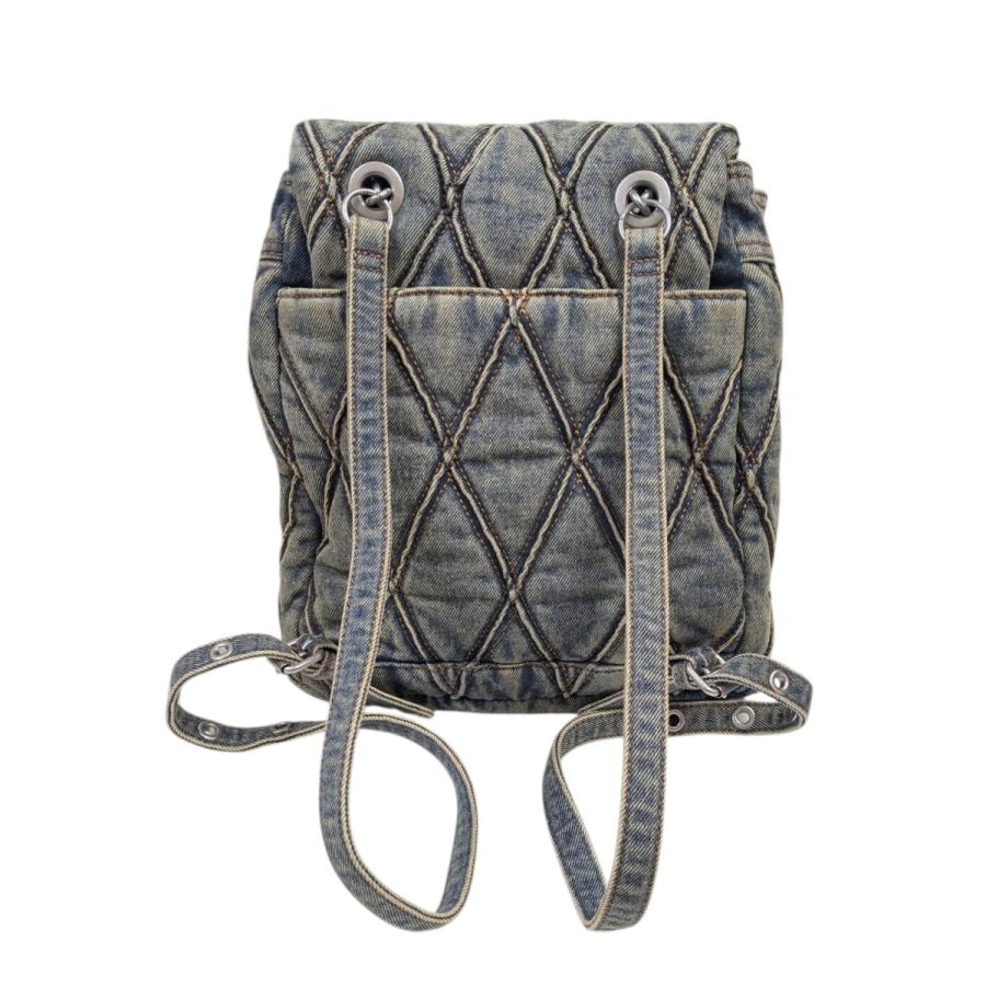 DIESEL（ディーゼル） DIESEL Charm-D キルティングデニムバックパック