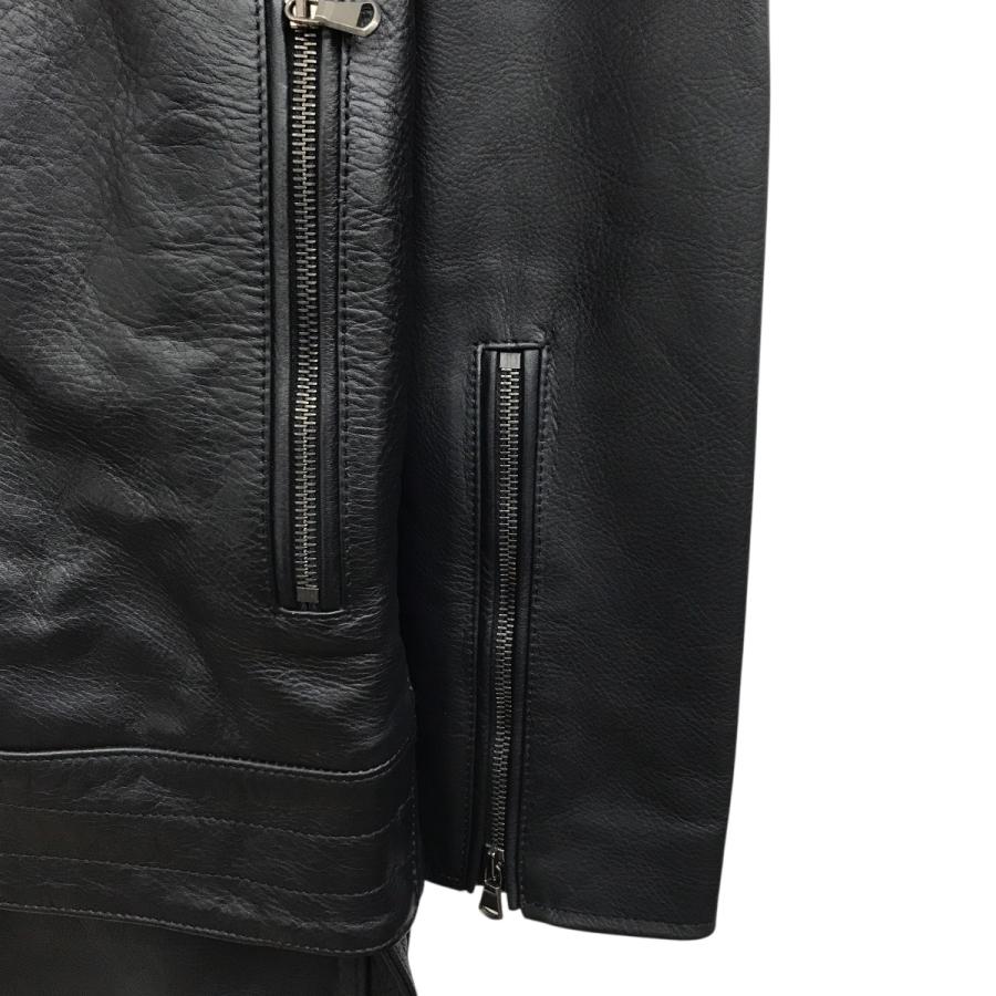 DIESEL BLACK GOLD ディーゼルブラックゴールド 燕尾 レザー ダブル