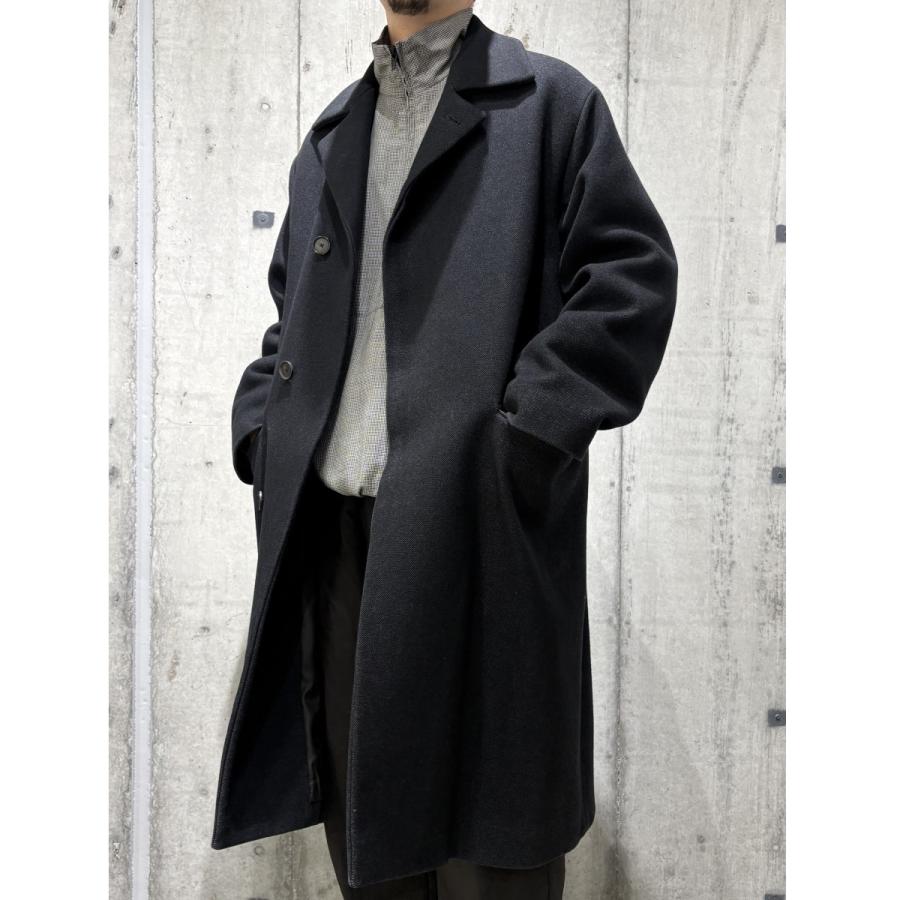 AURALEE（オーラリー） AURALEE WOOL SILK MELTON SOUTIEN COLLAR COAT