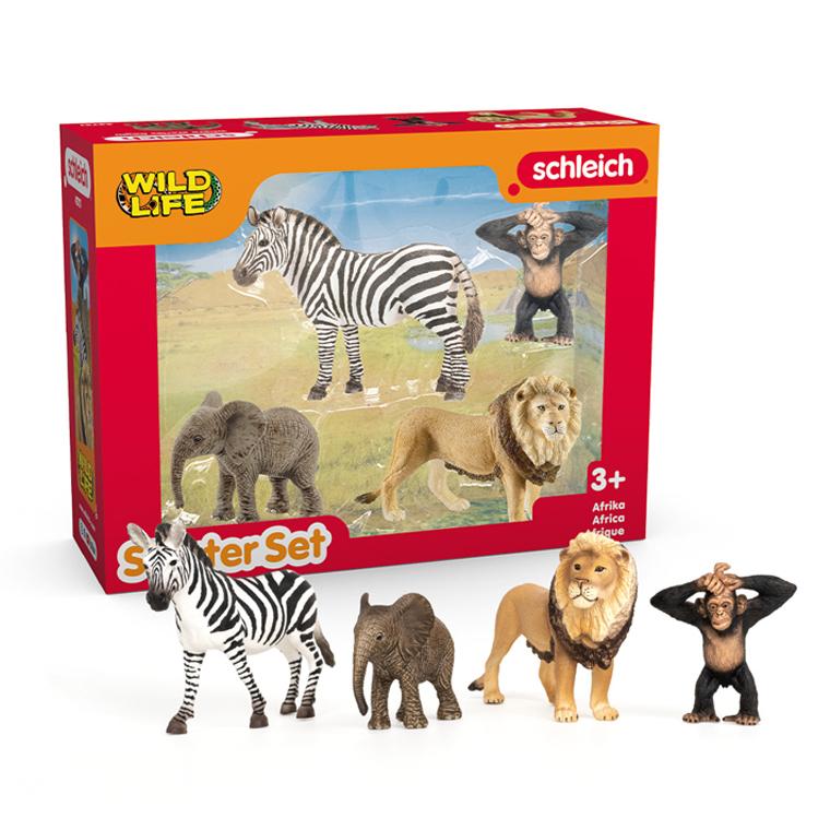 schleich シュライヒ 42721 アフリカの野生動物セット 動物 フィギュア
