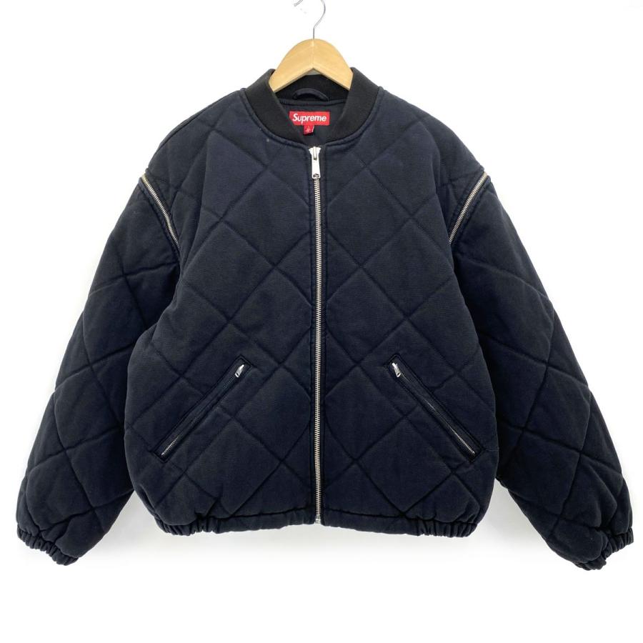 Supreme シュプリーム Zip-Off Sleeve Quilted Bomber Jacket