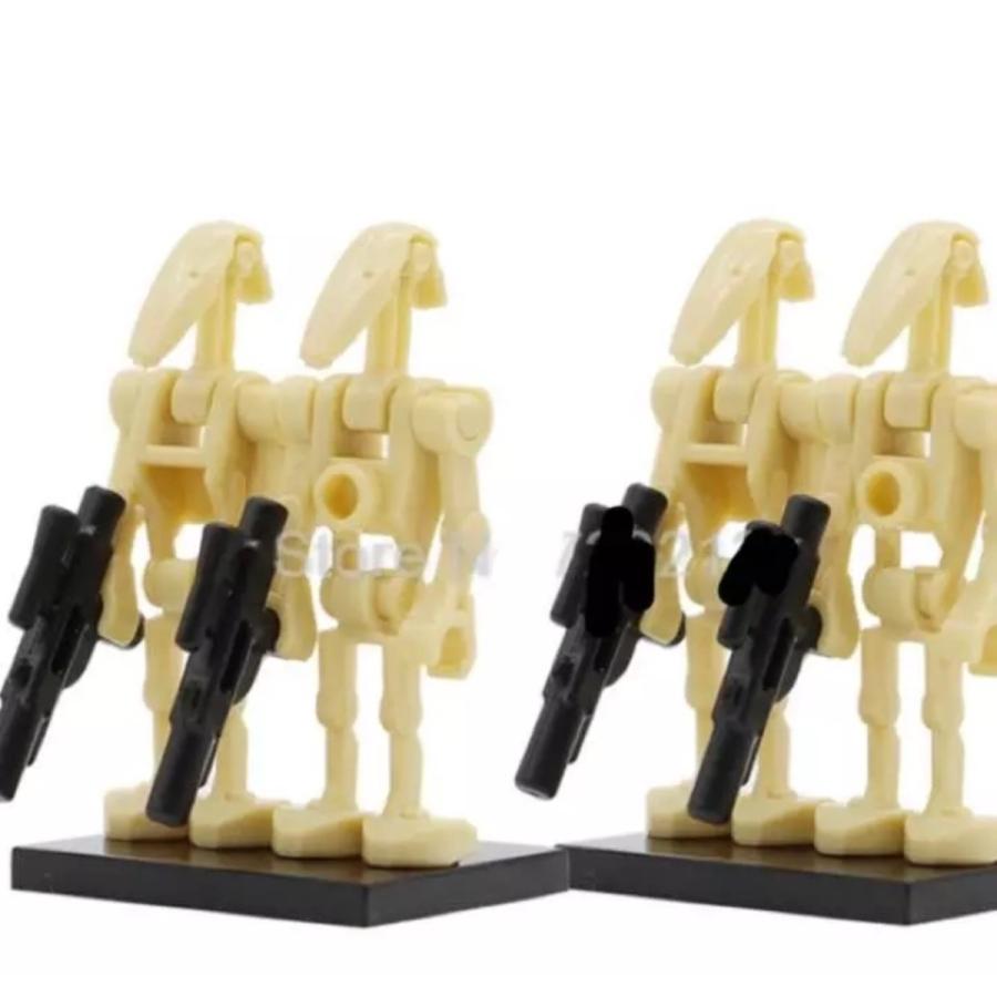 バトルドロイド 4体セット レゴ互換 スターウォーズ : きらっと