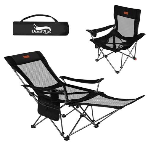 DesertFox リクライニングチェア キャンプ椅子 4way 仮眠 昼寝 4段階