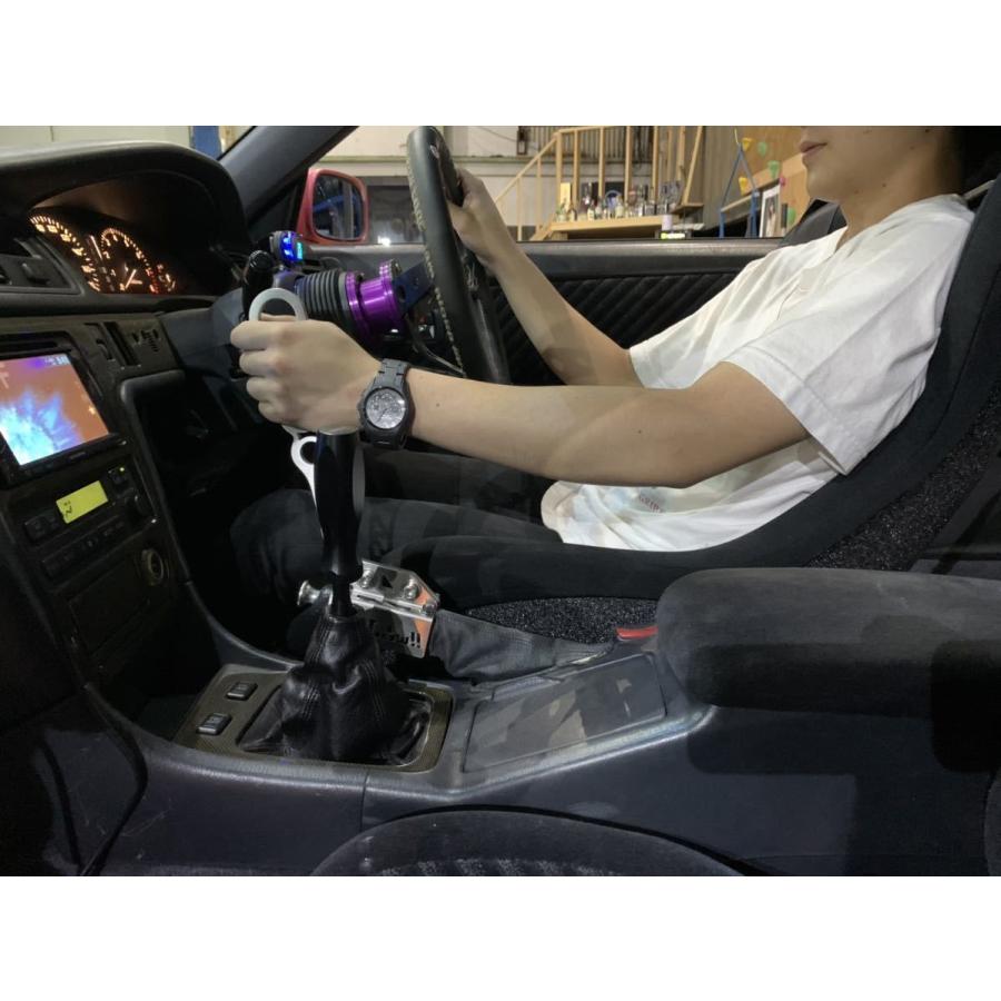 RE:Low!! 汎用 延長 サイドブレーキレバー メリケンタイプ ハンド